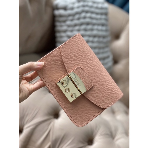 Túi F.ur.la chất da thật sz 21cm
