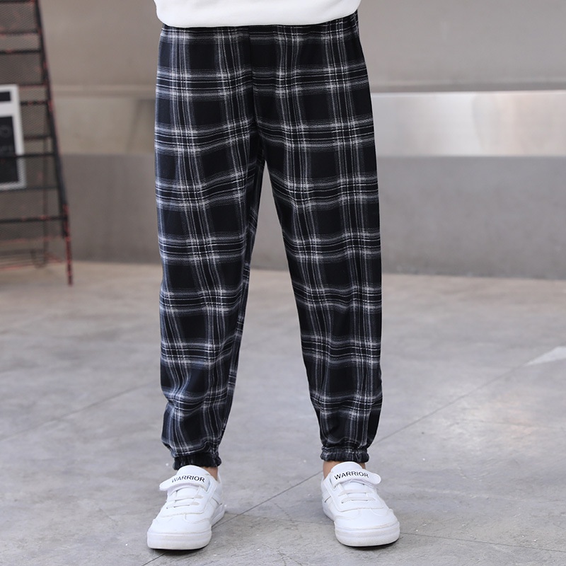 Quần dài YAOEENH size 100-160cm phong cách thể thao thời trang mùa thu dành cho trẻ em