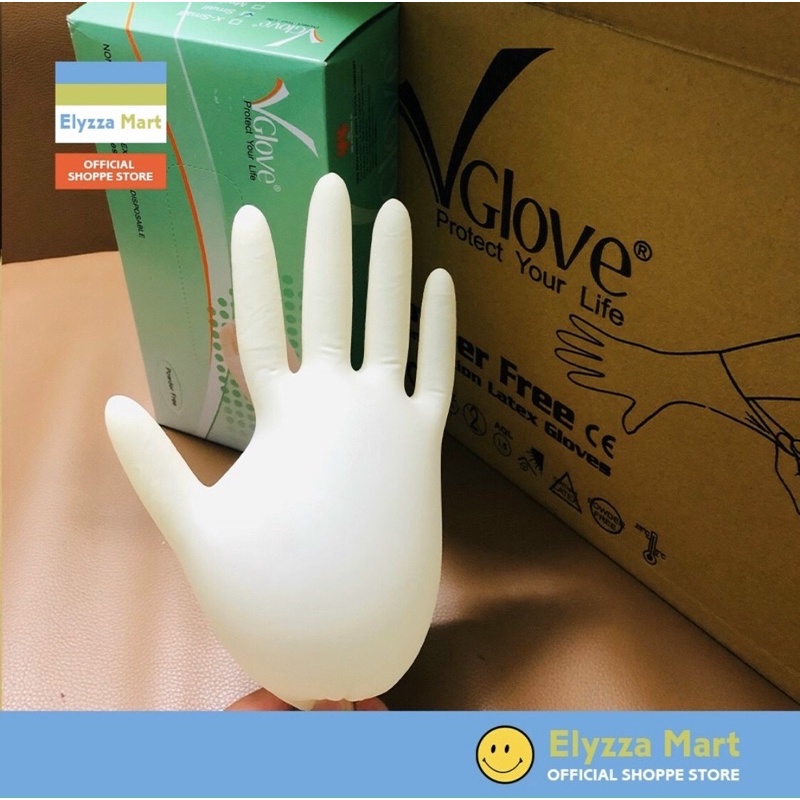 Găng y tế KHÔNG BỘT latex Vglove (50pcs)