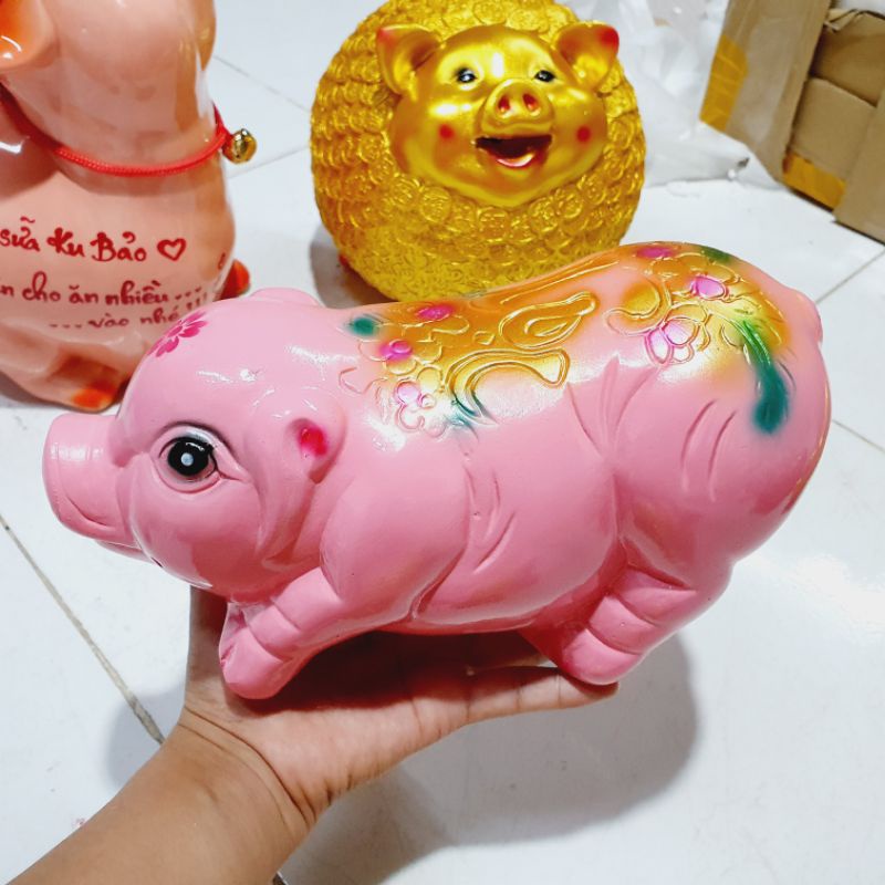 Lợn đất tiết kiệm dáng dài size 1 mới nhất