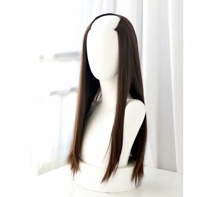 Tóc Kẹp U Thẳng💖 Dày Dặn, Dài 60p