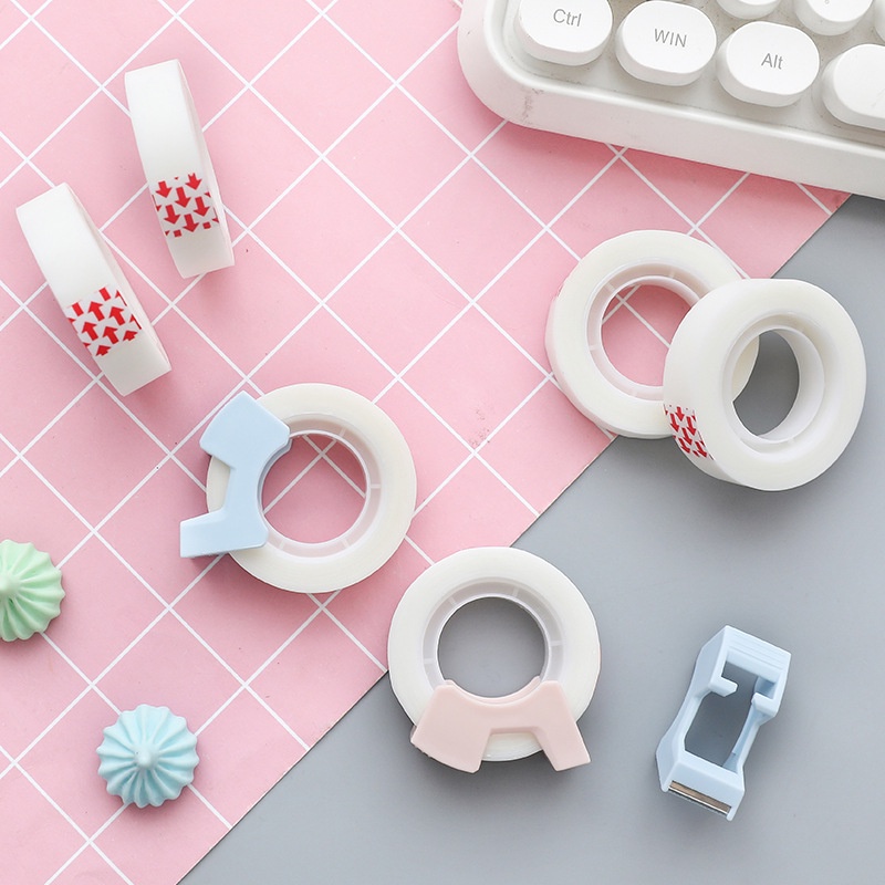 Set 2 Cuộn Băng Keo Trong Suốt Deli 30112 Tiện Dụng