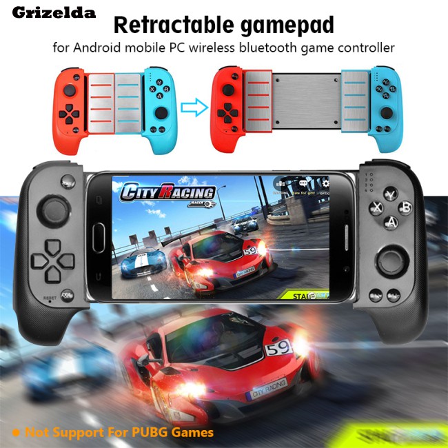 Wireless Bluetooth Game Controller Telescopic Gamepad Joystick for Samsung Xiaomi Huawei Android Phone PC