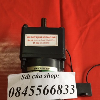 Mô tơ giảm tốc 220v - 40w - chế lò quay vịt