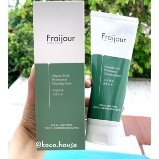 SỮA RỬA MẶT Thảo Mộc Fraijour Original Herb Wormwood Cleansing Foam⠀