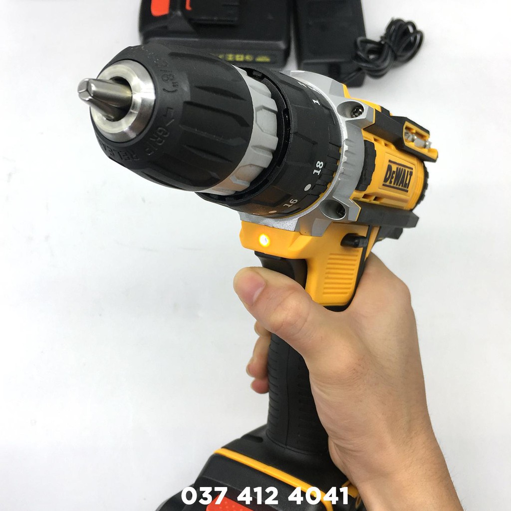 Máy Khoan Dewalt 26V Có Búa - Máy Khoan Bắt Vít Dùng Pin Dewalt 26V