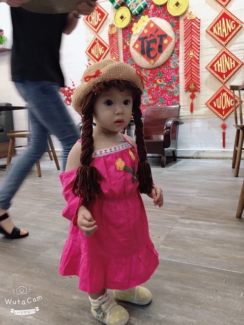 Mũ tóc giả cho bé ( ảnh khách nhí)