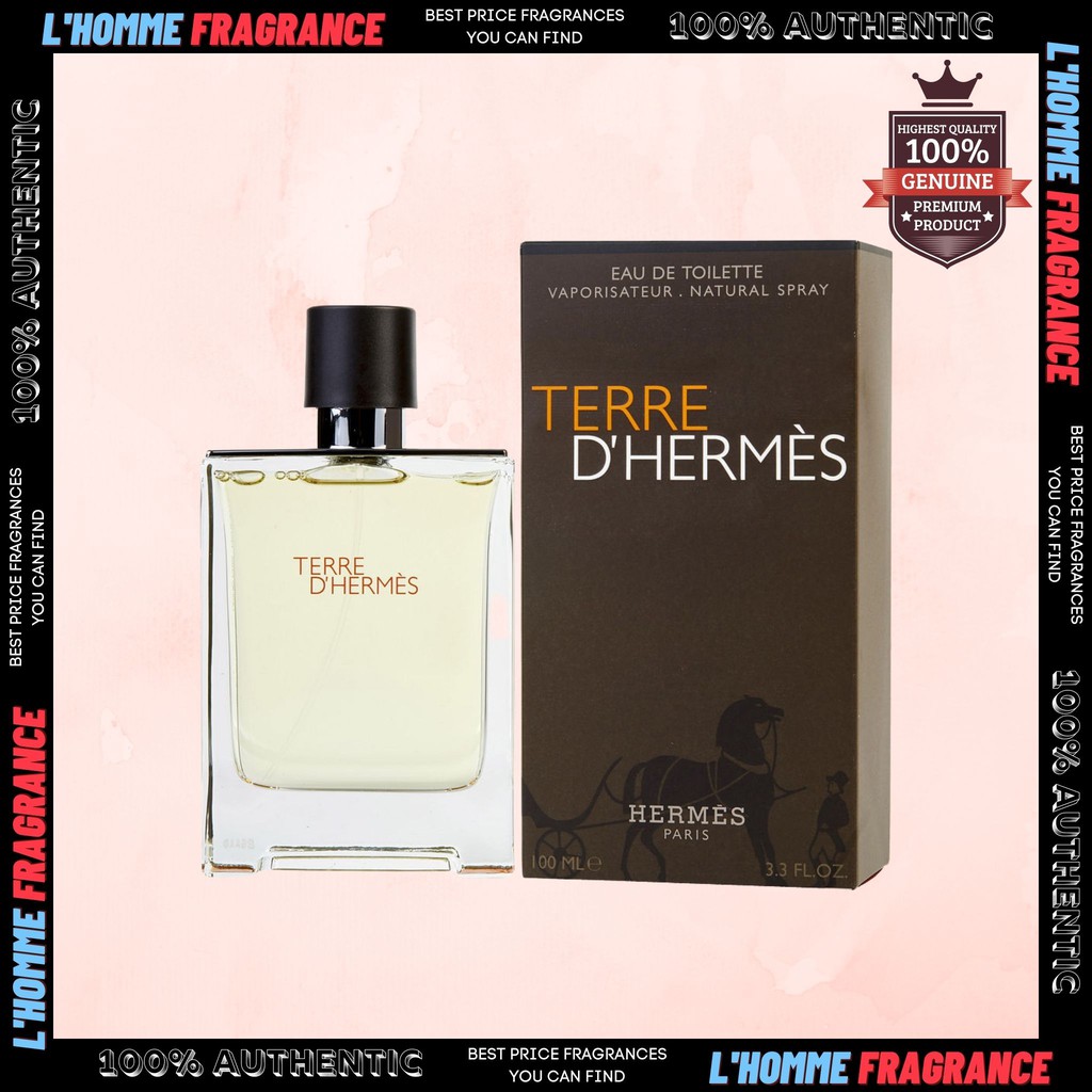 [Mẫu thử][10ml] Nước hoa nam Terre d'Hermes EDT