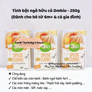 Tinh bột ngô hữu cơ Dmbio - 250g