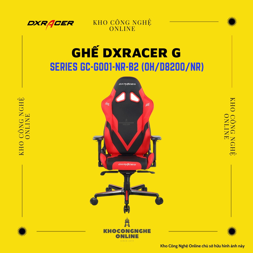 Ghế DXRacer G Series GC-G001-NR-B2 (OH/D8200/NR)