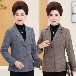 Áo véc dạ nữ trung niên hàng Quảng Châu