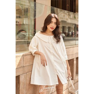 [W Concept] Đầm sơ mi trắng - CAMILA