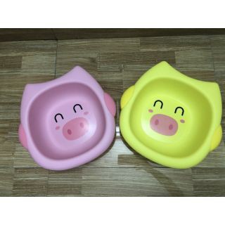 Chậu rửa mặt hình lợn cho bé yêu