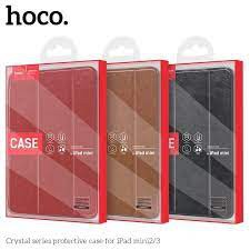 CHÍNH HÃNG Bao da ốp 2 mặt cao cấp HOCO dành cho IPAD air / mini / 1 2 3 4 5 6 7 / 9.7 2017 / 2018 / PRO 11 10.2 2020