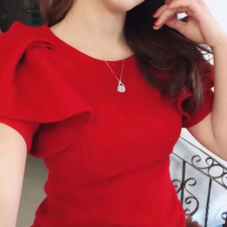 vòng cổ Mạ Vàng 18k Mặt Hình Túi Xách Đính Đá Thanh Lịch