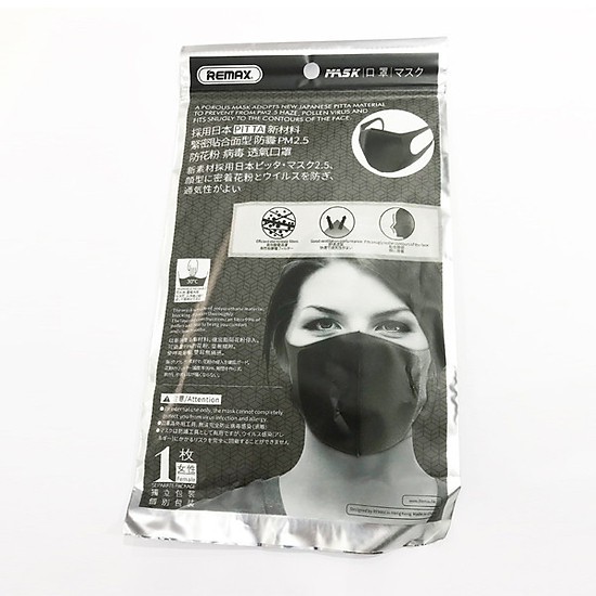 Khẩu trang Remax Pitta Mark lọc bụi chống tia UV