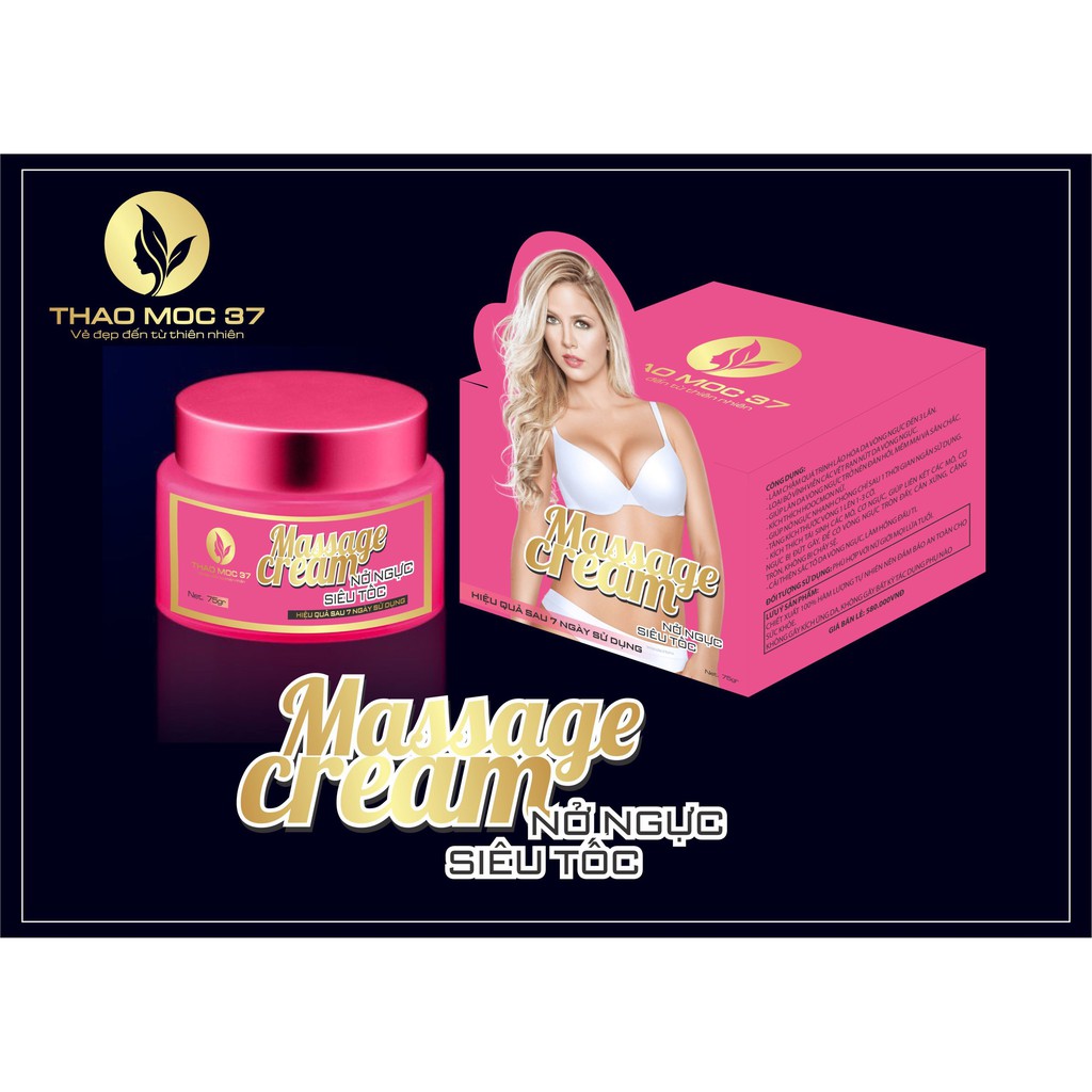 Kem Nở Ngực Siêu Tốc Up Size Thảo Mộc 37 | BigBuy360 - bigbuy360.vn