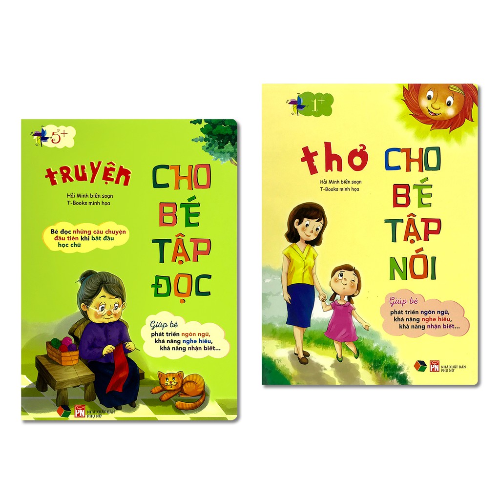 Sách - Thơ cho bé tập nói - truyện cho bé tập đọc (Combo 2 quyển, lẻ tùy chọn) | BigBuy360 - bigbuy360.vn