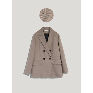 [Madelen] Blazer Kẻ Họa Tiết Houndstooth