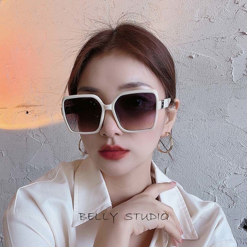 Kính Thời trang chống nắng gọng Vuông cao cấp, màu trơn siêu đẹp, form Retro nổi bật mọi ánh nhìn chống UV400 mã Y80030