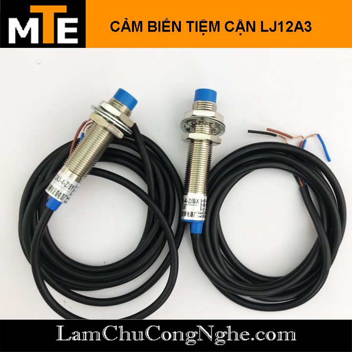 Cảm biến tiệm cận phát hiện kim loại LJ12A3 NPN &amp; PNP