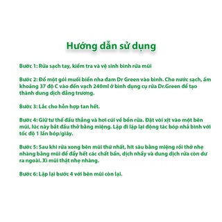 Bộ Rửa Mũi Dr.Green Kids