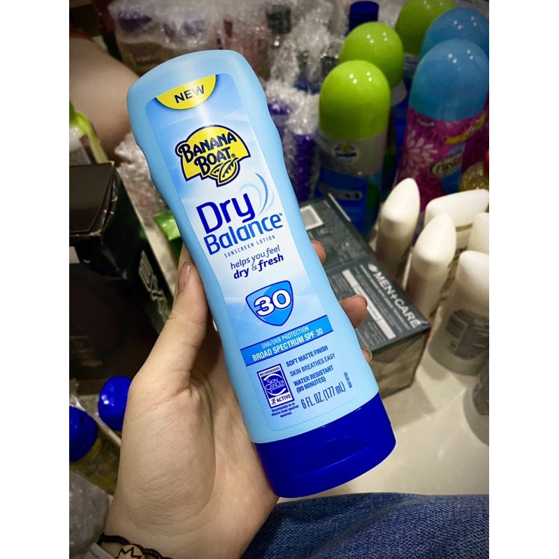 Kem Chống Nắng Banana Boat Dry Balance SPF 30 177ml 🌞