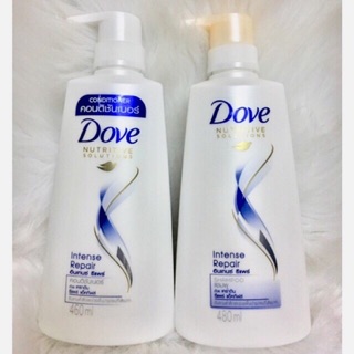 Dầu gội, dầu xả Dove Thái 480ml