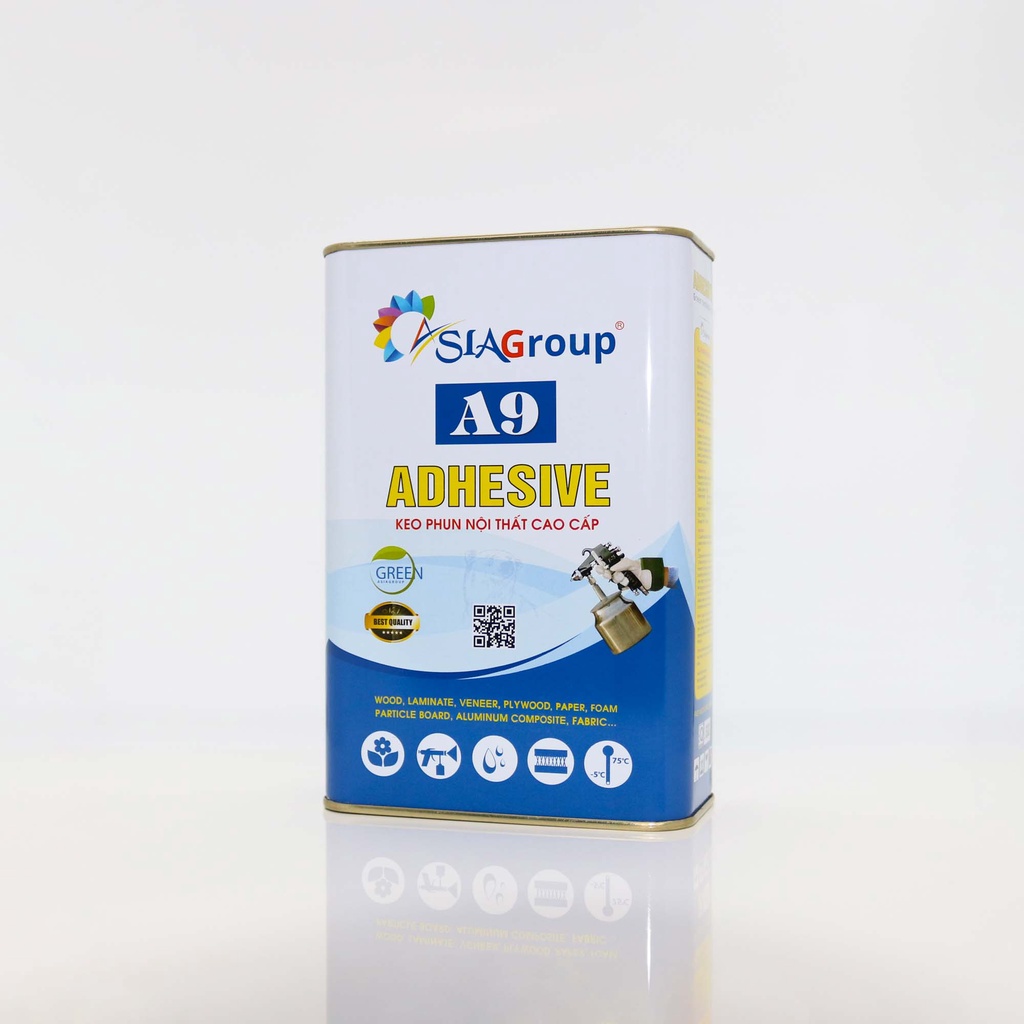 Keo phun đa năng ASIA A9 - Lon 1KG