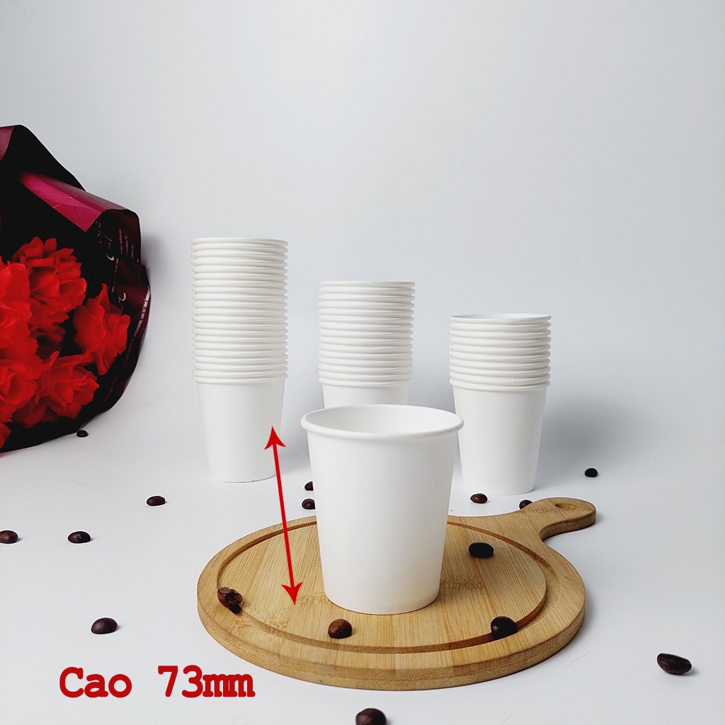 Set 50 cốc giấy 150ml - 5oz