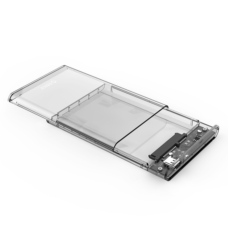 Hộp Đựng Ổ Cứng Di Động HDD Box 2.5 ORICO 2139C3-G2 USB3.1 Gen2 Type-C/2.5 Nhựa Trong Suốt - Hàng Chính Hãng | WebRaoVat - webraovat.net.vn