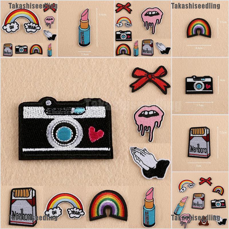 Bộ 9 Quần Áo Thêu Họa Tiết Dễ Thương