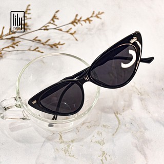 Kính mát nữ mắt mèo thời trang nữ Lilyeyewear 97032