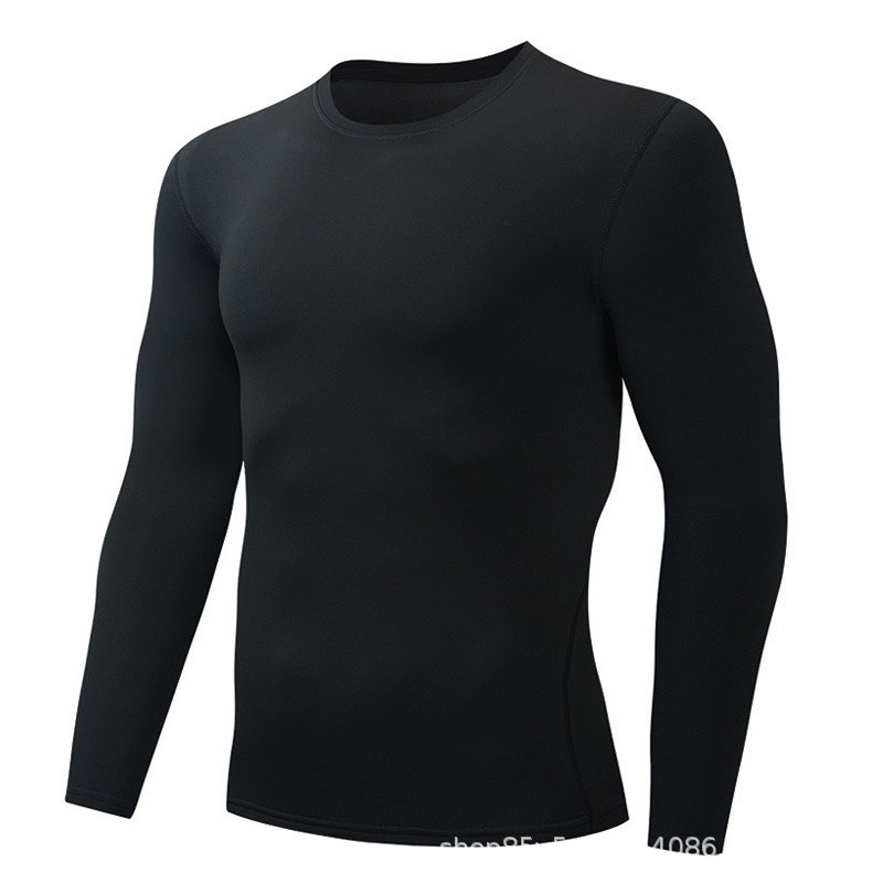 Áo giữ nhiệt dài tay nam, Áo giữ nhiệt mặc đá bóng phom 45-85kg