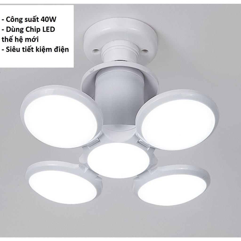 Đèn LED UFO trái bóng siêu sáng và tiết kiệm điện (30W cs thật)