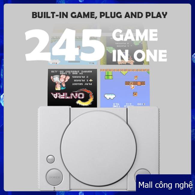 Classic Game Console 8-bit for PS1 Mini Home 620 Action Game Enthusiast Entertainment System Retro