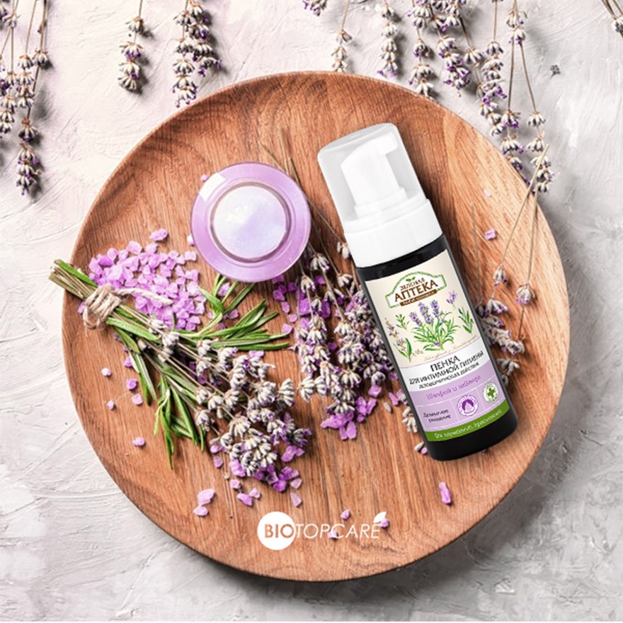 Dung Dịch Vệ Sinh Phụ Nữ Zelenaya Apteka Cây Xô Thơm Và Lavender 150ml