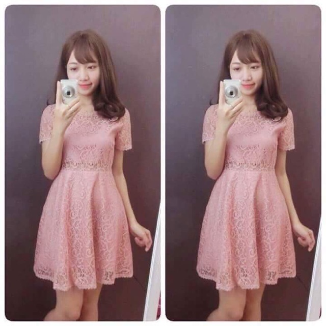 Váy ren hàng Vn thiết kế