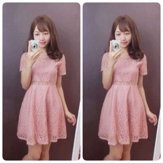 Váy ren hàng Vn thiết kế