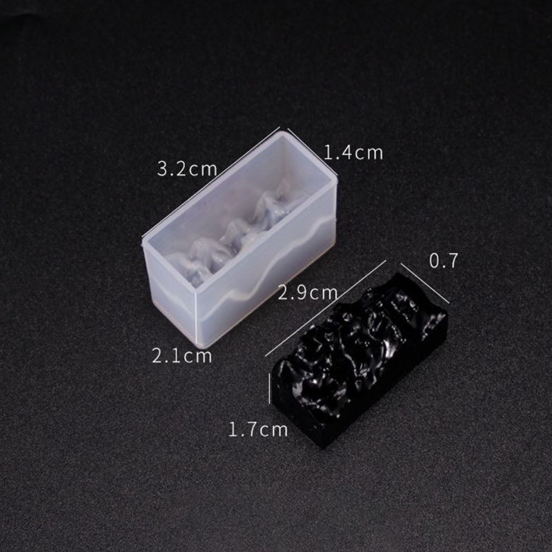 Khuôn silicon làm đồ trang sức đa năng tiện dụng hình núi bắt mắt