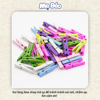 Kẹp gỗ màu to nhỏ