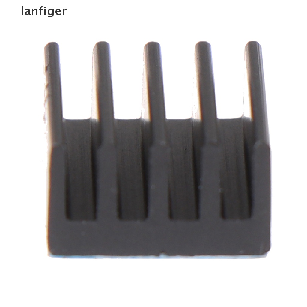 10 Bộ Tản Nhiệt Bằng Nhôm 8.8 * 8.8 * 5mm Kèm Băng Keo Dán Tiện Dụng