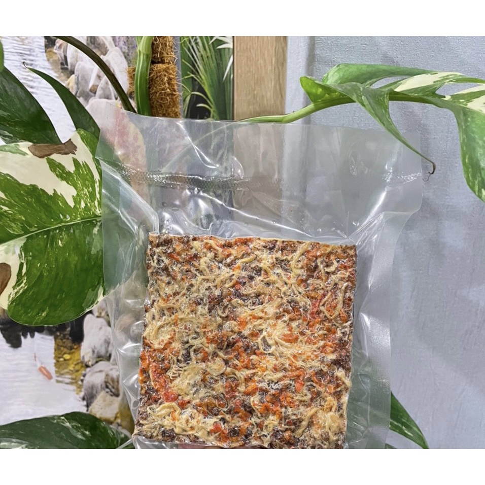 Cơm Cháy Gạo Lứt Vị Chà Bông, Vị Rong Biển 100G Túi Ăn Liền Tiện Lợi