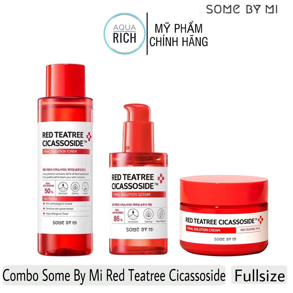 Combo Some By Mi Red Teatree Cicassoside Full Size