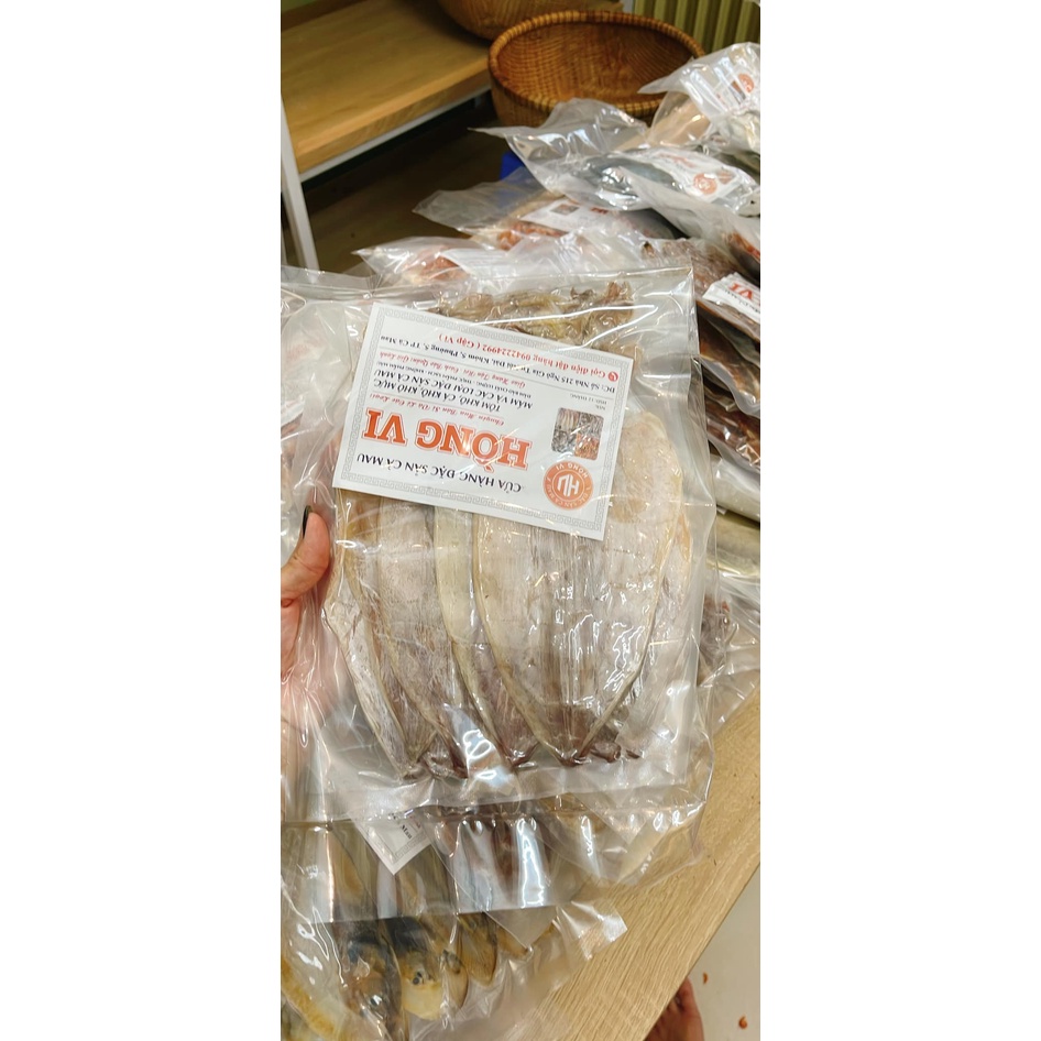 500GAM KHÔ MỰC LỚN LOẠI 15CON/KG