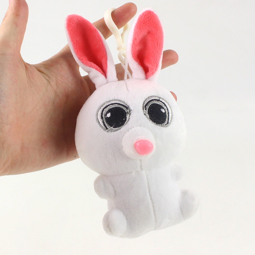 Móc Khóa Thỏ Bông Mềm 7 Phong Cách Phim The Secret Life of Pets