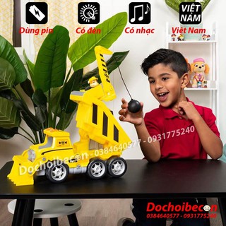 Xe xúc chó cứu hộ Paw Patrol Rubble Ruben cỡ siêu lớn