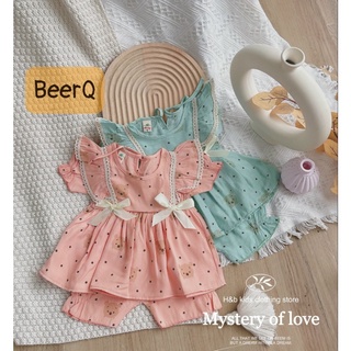 set đồ Bộ cọc tay cho bé gái
