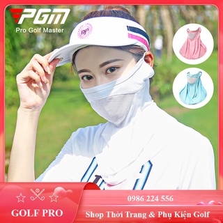 Khẩu trang chống nắng golf nữ pgm khăn che mặt ngăn tia uv shop golf pro kt002