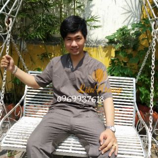 Áo lam đi chùa dành cho nam